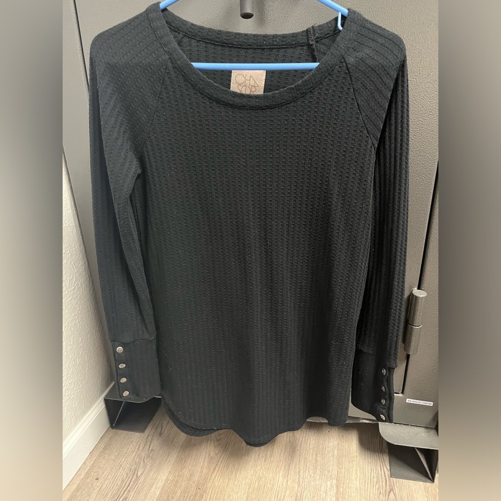 Waffle long sleeve.